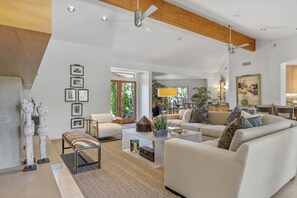 Great Area-living and dining spaces