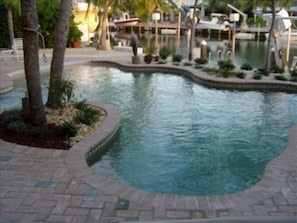 Private freshwater pool