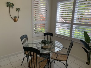 Cozy morning room with lots of sun