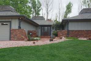 Front of house.