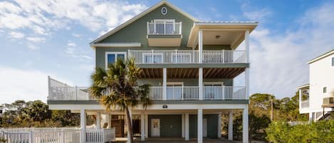 Serene Dream is a large home on beautiful St. George Island, #3 beach is the US!