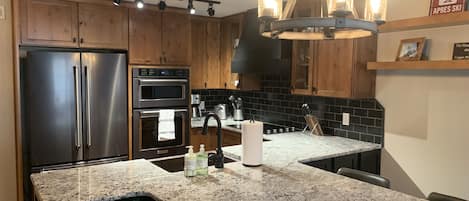 New kitchen and appliances with island!