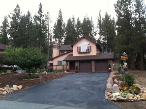 We have a very large driveway with parking for 4 cars.