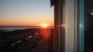 Sunset View From Our Balcony Over The Bay