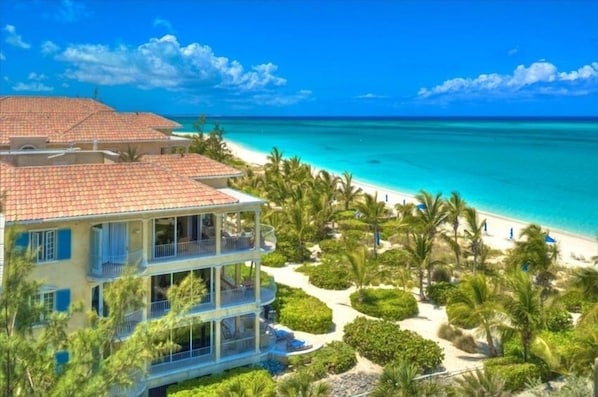 View of Villa Renaissance Overlooking Grace Bay Beach