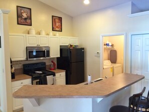 Kitchen, fully stocked to accommodate any cooking venture