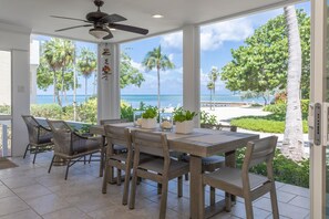 Screened patio