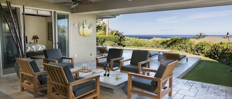 Brand new state-of-the-art grade A teak lanai furniture!  Relax and enjoy!