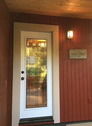 Our beautiful front door entrance