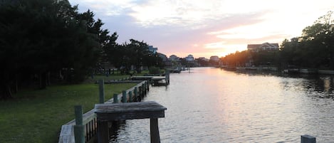 Amazing sunset views from the deck!