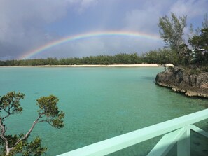 Double Rainbow over Ten Bay Beach