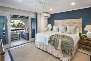 Plush Ocean View Downstairs Master Bedroom with King Bed