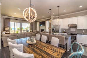 Open Concept Living/Dining/Kitchen