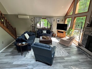 Watch TV, read a book or play a game in our spacious living room.