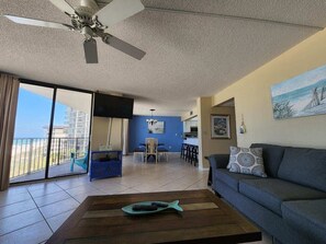 View from the other couch