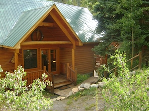 Front of cabin