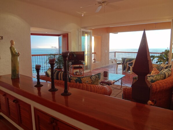View from the living room