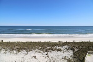 Direct, gulf front views from your private balcony!