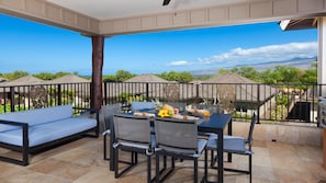 Enjoy breakfast on the lanai