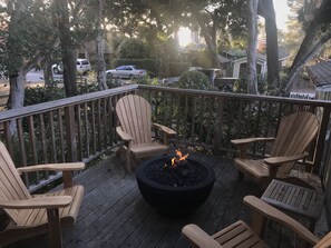 Front Porch and Firepit