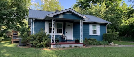 New paint job!!  Handmade shutters!