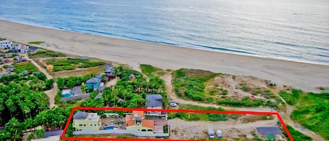 Pescadero Palace sets on over 1/2 acre on a 3-mile white sand beach!