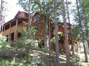 Beautiful, large, private on 4 acres and perfect for your family getaway.