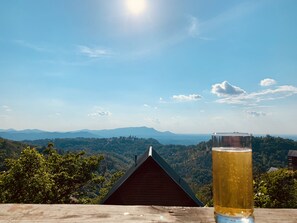 View from deck. 