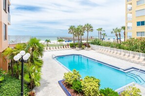 Gulf-side, heated pool