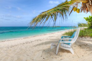 Perfect reading spot on the beach