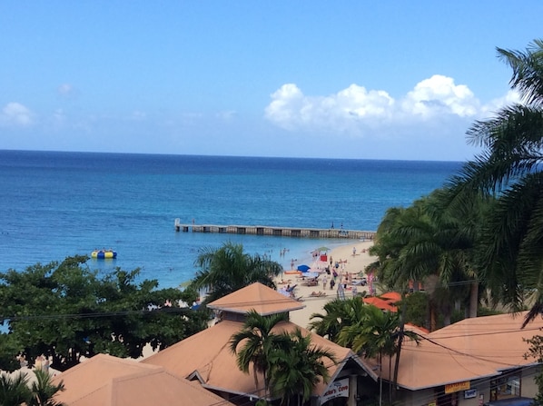 Vista para a praia ou o mar