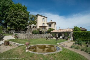 View from the garden