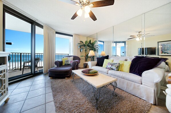 Living Area Overlooking Gulf