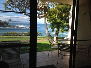 Your view from the living room