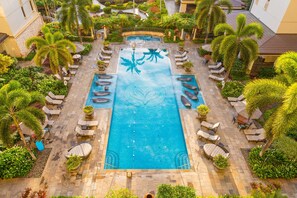 Relax at the quiet lap pool, which can be seen off the lanai.