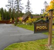 Community heated pool with 3 hot tubs