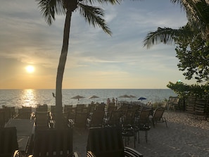 Vanderbilt Beach at sunset