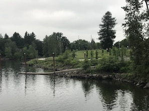 Milwaukie riverfront park.  5 minute walk from home.  