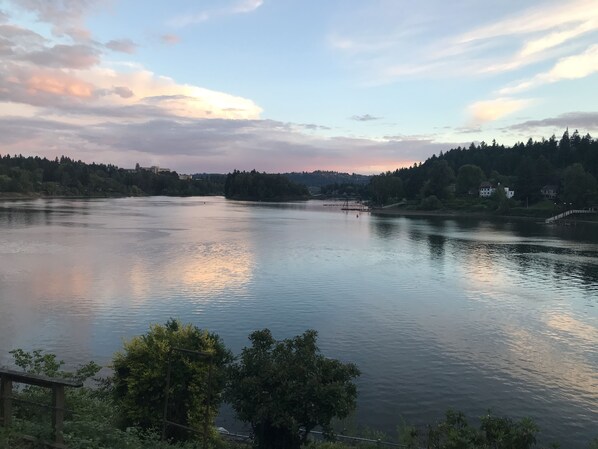 River view from house