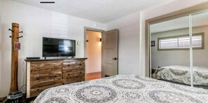 Bedroom with Cable Television