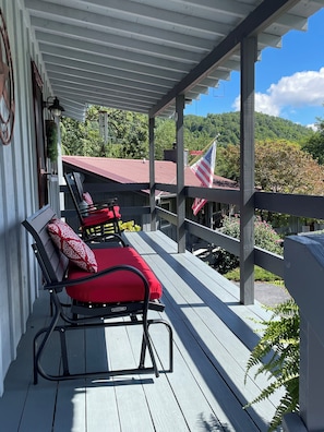 Rock or glide on the front porch!