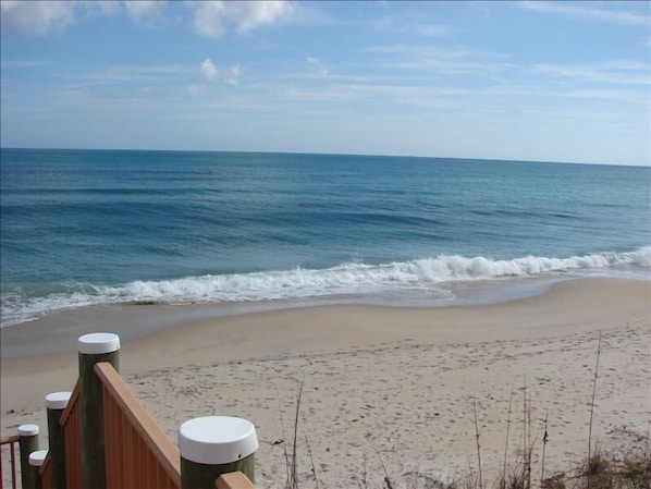 View from Gazebo, Beach chairs provided
