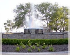 The historic Fountain at Lakeview Beach