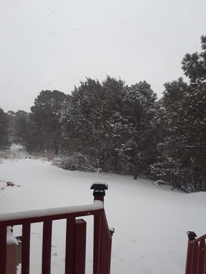 When it Snows this is the front yard. 4wd is necessary.