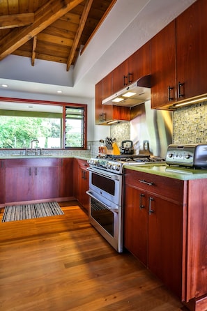Kitchen in the Ocean Suite
Well appointed w/Top Notch Everything