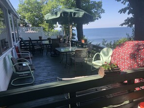 Deck sits 16 for your nightly sunsets