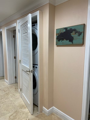 New washer and dryer