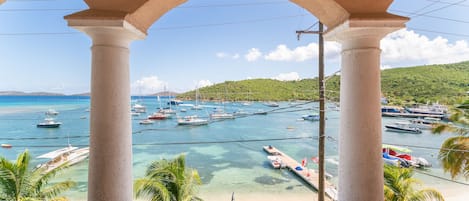 Beautiful Views of Cruz Bay harbor