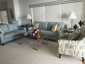 Living room ocean front