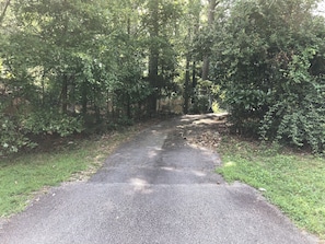 Driveway from main road 